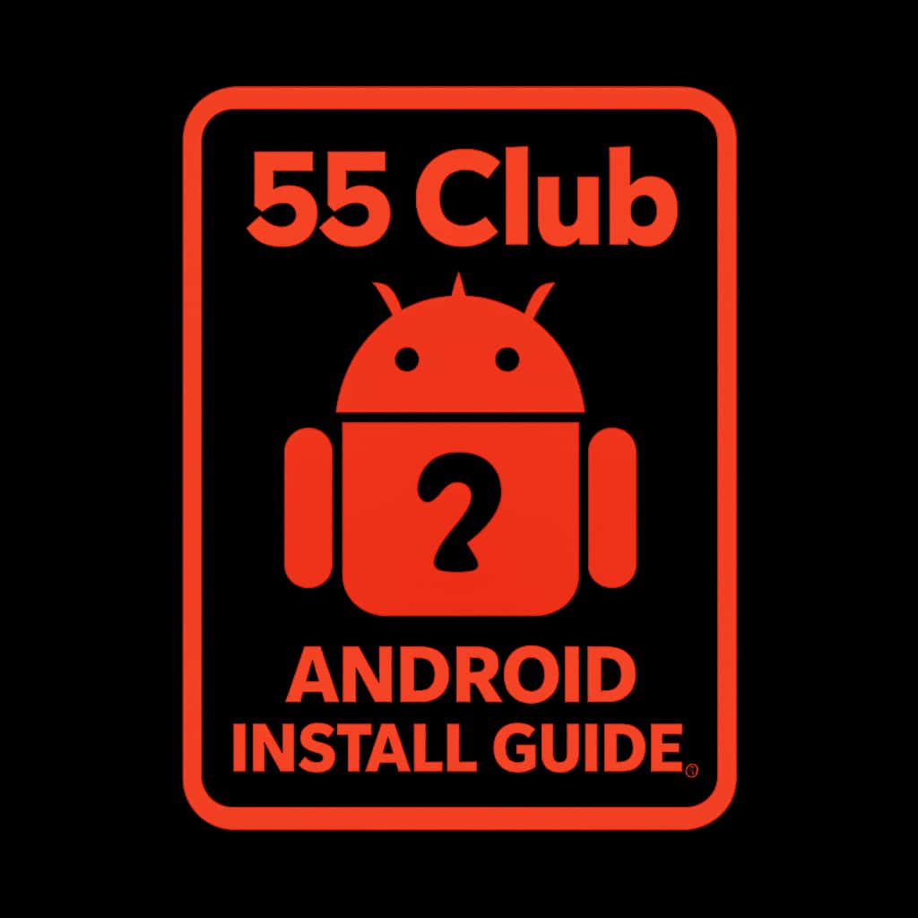 Icon representing the 55 Club Android Install Guide.