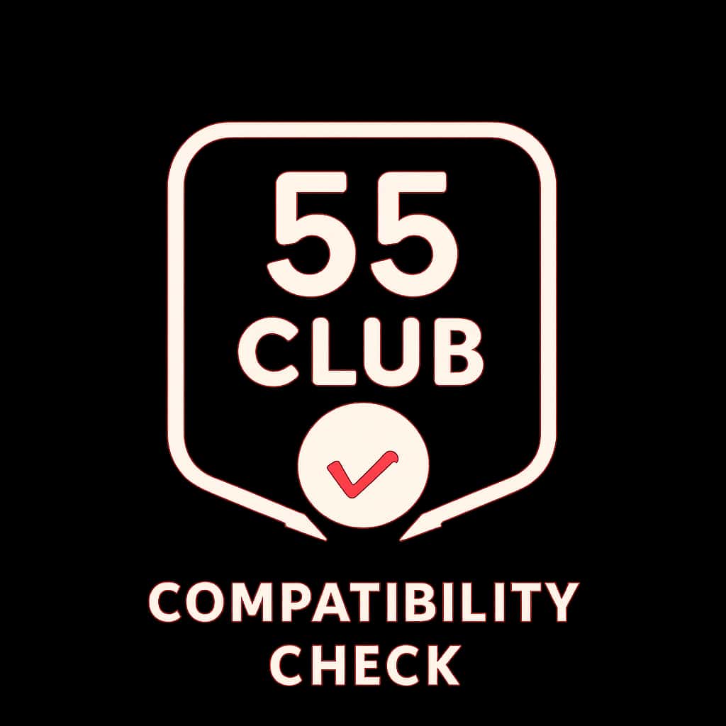 Icon symbolizing guidance on 55 Club Compatibility Check.