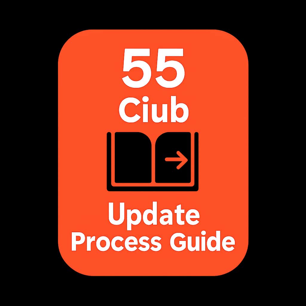 Icon representing the 55 Club Update Process Guide.