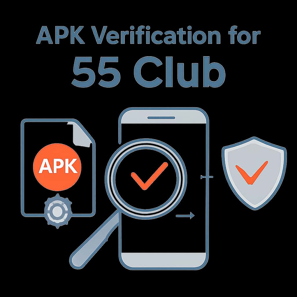 Diagram explaining APK verification process.