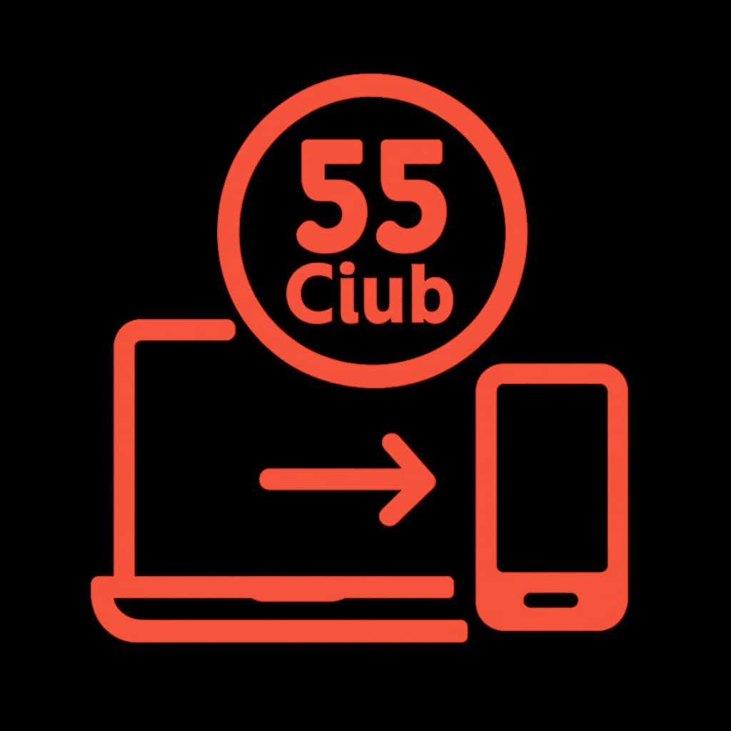 Icon representing the installation guide for 55 Club.